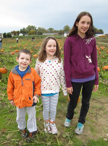 Mathewson Children 2012 Oct 13